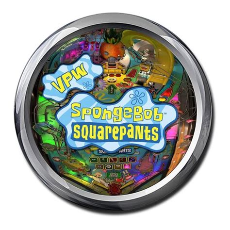 SpongeBob S Bikini Bottom Pinball VPW Wheel Tarcisio Style Wheels