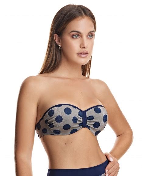 Top Bikini Band Con Copa Y Aro Belice Bikini Bikini