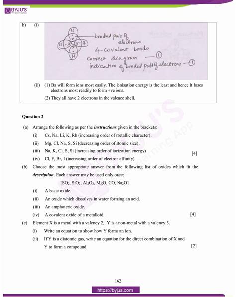 Icse Class 10 Chemistry Chapter 8 Study Of Compounds Hydrogen Hot Sex