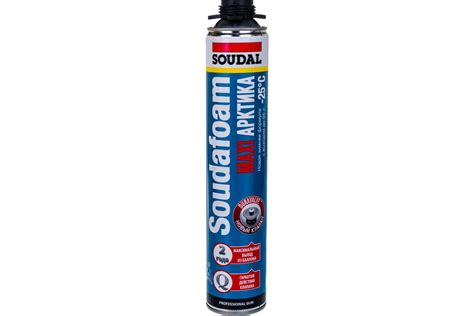 Зимняя пистолетная пена SOUDAL Соудафоам Макси 70 Арктик 121625 ...