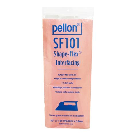 Pellon Sf Shape Flex Fusible Interfacing Inches X Yard