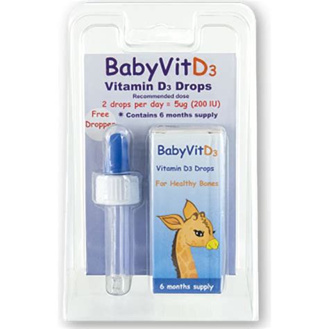 Baby Vit D3 Pure Vitamin D Drops 10.7ml - Phelan's Pharmacy