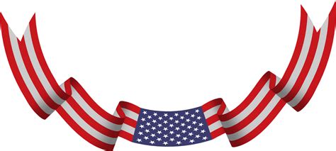 American flag ribbon 10170860 PNG