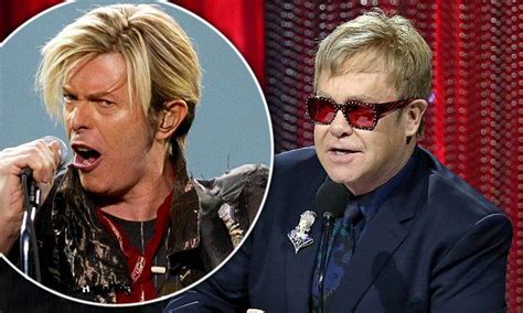 Elton John Performs Space Oddity During David Bowie Tribute David Bowie