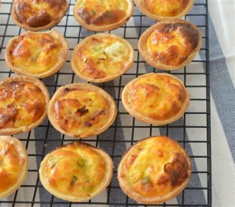 Mini Ham And Cheese Quiches Artofit