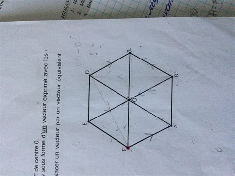 Bonsoir Jai Un Exercice Faire En Maths Sur Les Calculs Vectoriel