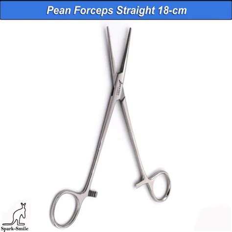 SURGICAL PEAN HEMOSTATIC Forceps Straight 18 Cm Locking Tissue Hemostat