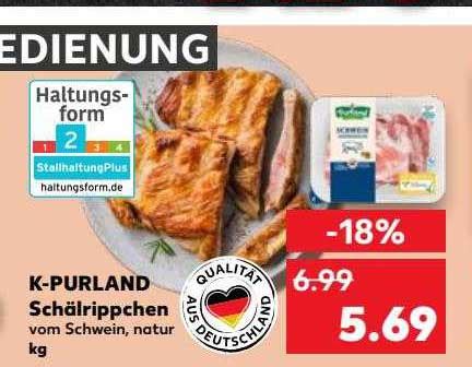 K Purland Sch Lrippchen Angebot Bei Kaufland Prospekte De