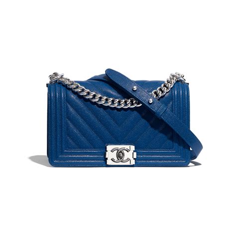 Dark Blue Chanel Purse