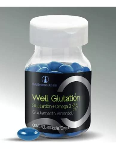 Well Glutation Glutathione Antioxidante Omega Sabor Sin Sabor