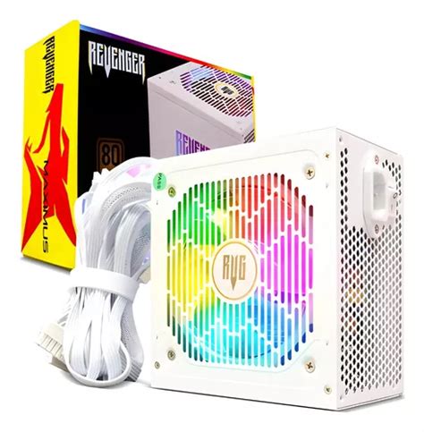 Fonte Plus Pc Gamer W Atx Bronze Pfc Ativo Led Rgb Parcelamento