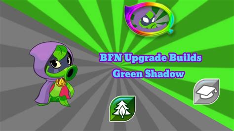 Green Shadow Upgrade Build Pvz Bfn Youtube