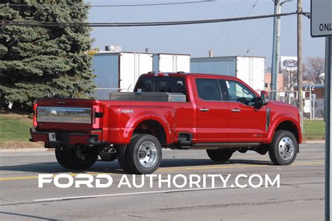 Ford F Super Duty Limited In Rapid Red Photos