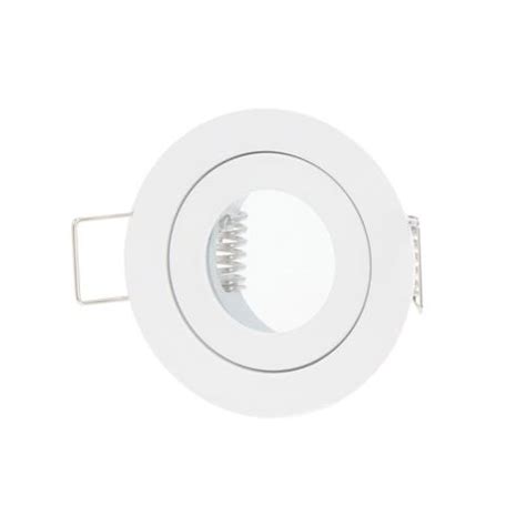 Mini Foco Empotrable IP44 Fijo Redondo Blanco Para LED 35 Mm GU4 GU10