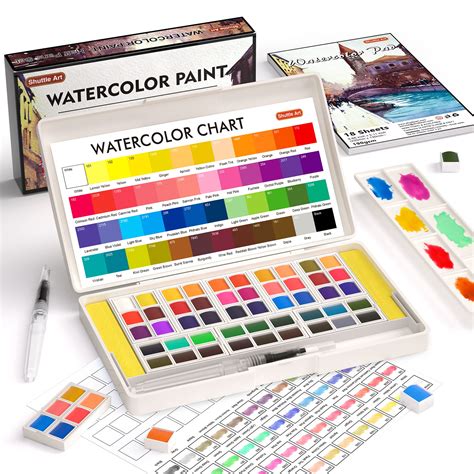 Buy Shuttle Art Watercolour Paint Set Colours Watercolour Paint In