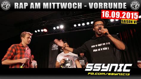 RAP AM MITTWOCH MÜNCHEN 16 09 15 BattleMania Vorrunde feat SSYNIC 2