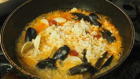 Free stock photo of Risotto, seafood, seafood risotto