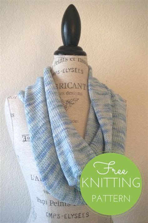 Crock Cowl Free Knitting Pattern Blog NobleKnits Scarf Crochet