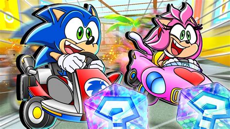 MALL MADNESS Sonic Amy Play Mario Kart 8 Deluxe BOOSTER PACK