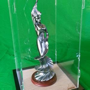 X X Inch Display Case For Hot Toy Figures Scale Statue Doll Dolls Black Frame