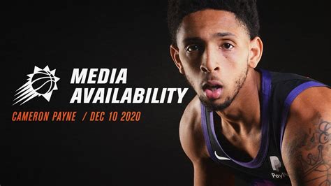 Cameron Payne Suns 2020 Training Camp Media Availability 121020