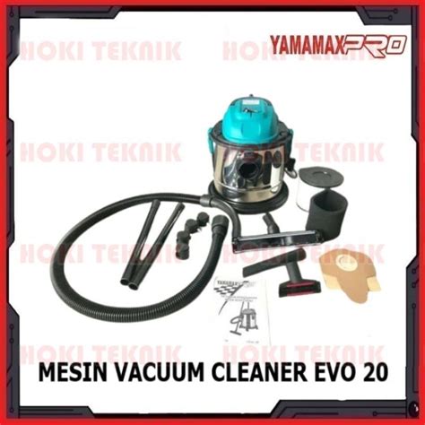 VAKUM 20 LITER Yamamax Vacuum Stainless 20 Liter EVO 20L Vacum Debu