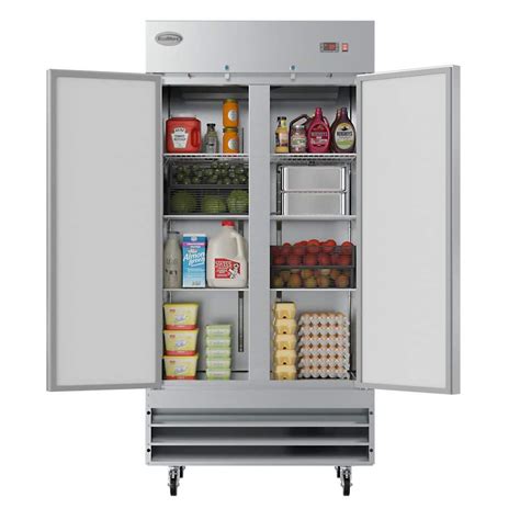 Koolmore Cu Ft Door Commercial Reach In Refrigerator In