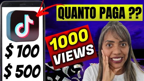 Revelado Quanto O Tiktok Paga Por Visualiza O Monetiza O Do Tiktok