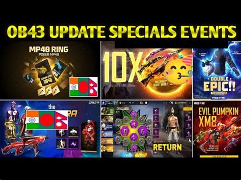 Upcoming Events In Free Fire L Free Fire Upcoming Event L Ff New Event