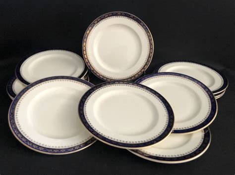 Porcelana Inglesa Bleu De Roi Alfred Meakin England A