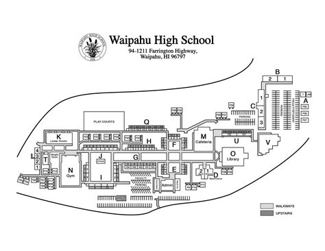 Mesa High School Campus Map