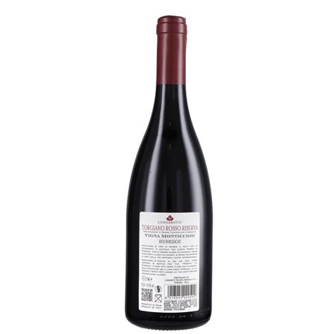 Torgiano Rosso Riserva Docg Rubesco Vigna Monticchio Lungarotti