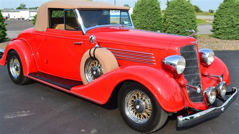 1934 Buick Convertible Presented As Lot S211 At Indianapolis In