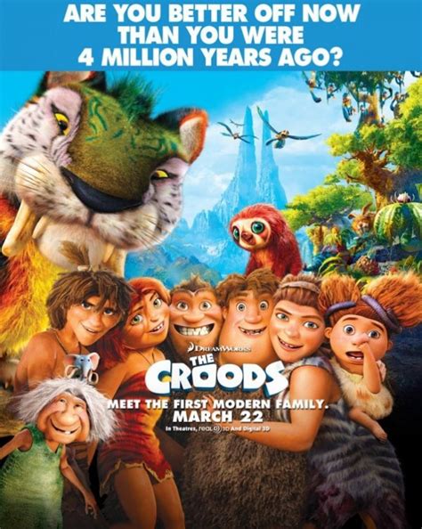 The Croods Movie Poster - #119308