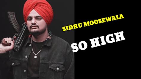 So High Audio Song Sidhu Moose Wala Songjattworld