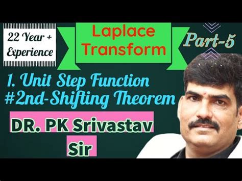 Unit Step Function 2nd Shifting Theorem Laplace Transform