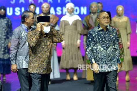 Wapres Buka Jakarta Muslim Fashion Week JMFW 2023 Republika Online