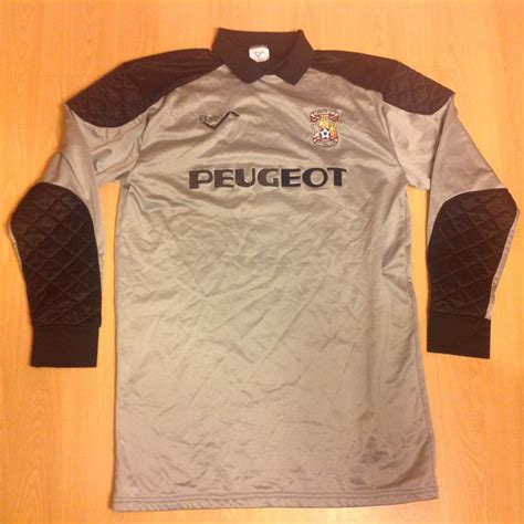 Coventry City Portiere Maglia Di Calcio Sponsored By Peugeot