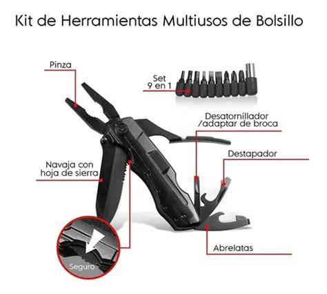 Multiherramienta 14 En 1 Navaja Multiusos Pinza Super Fina En Venta En