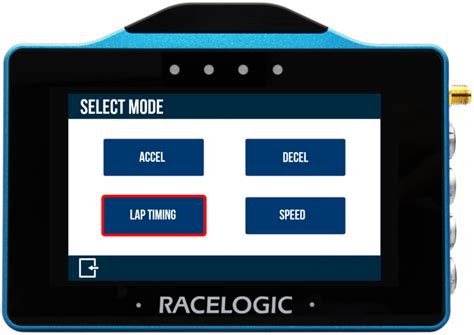 Vbox Touch Lap Timing Mode Racelogic Support Centre