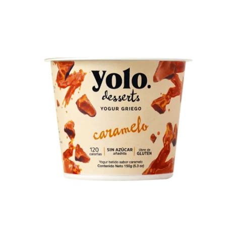 Yolo Desserts Yogur Griego Caramelo Gr Farmadon La Farmacia De La