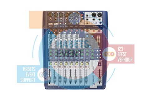 Analoge Mixer Soundcraft Signature Habets Event Support