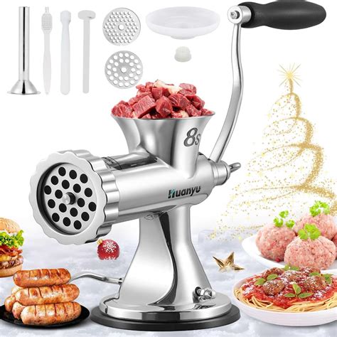 Amazon Vevor Manual Meat Grinder Heavy Duty Cast Iron Hand Meat