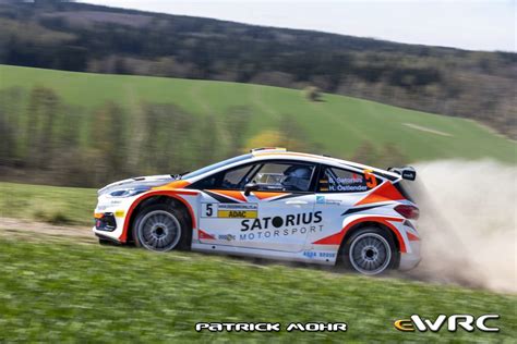 Satorius Bj Rn Ostlender Hanna Ford Fiesta Rally Adac Rallye