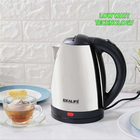 Promo Idealife Kettle Listrik L Teko Listrik Kettle Listrik Low Watt