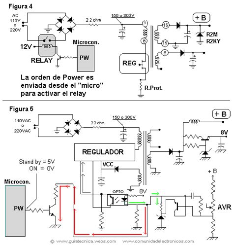 Diagrama Circuito Electronico Fuentes De Alimentacion 12v Fu