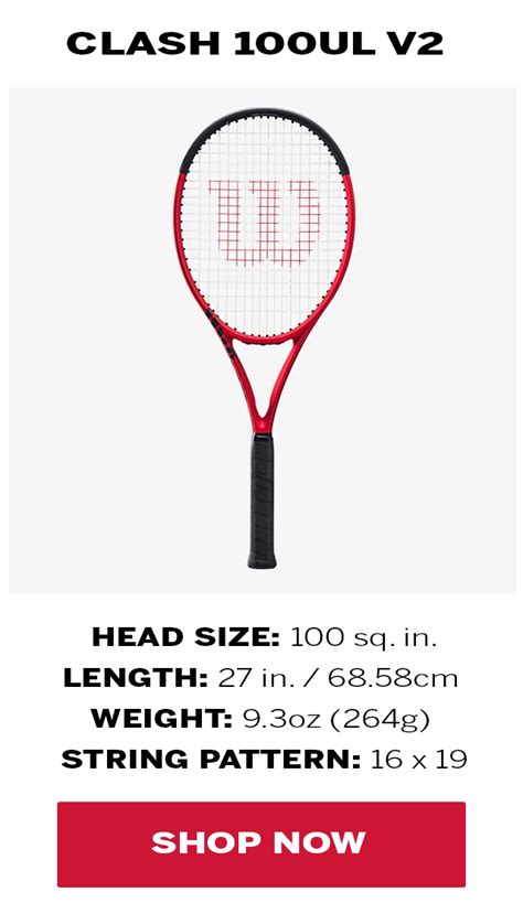 Wilson Clash V2 Tennis Racquets | Tennis Plaza