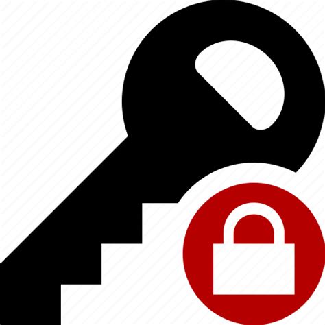 Key Lock Password Protect Secure Security Icon