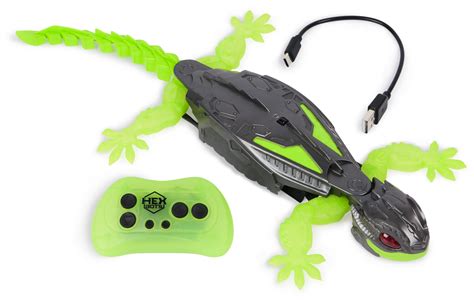 Hex Bots Gecko Rc Gecko Radiocommandé Qui Rampe Sur Le Sol Et Les