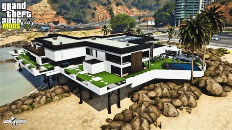 Gta 5 Biggest Mansion Ever Selling Houses 117 Gta 5 Mods Big